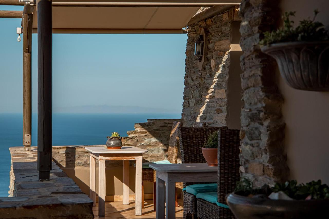 Agia Eleousa Aegean Castle Andros - Adults Onlyアパートホテル エクステリア 写真