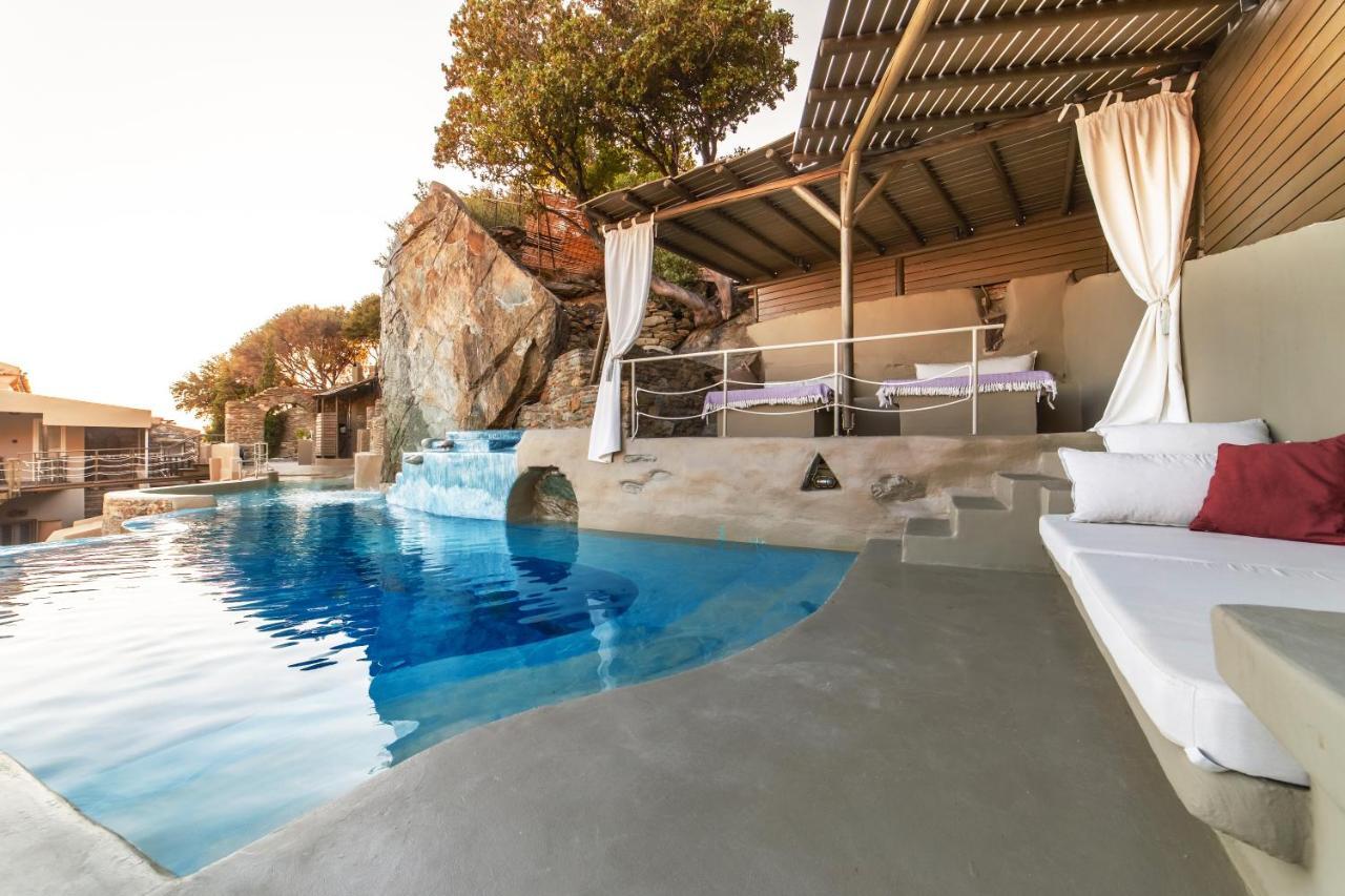 Agia Eleousa Aegean Castle Andros - Adults Onlyアパートホテル エクステリア 写真