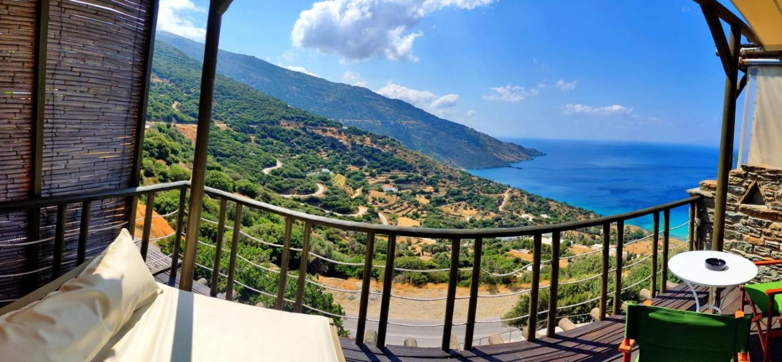 Agia Eleousa Aegean Castle Andros - Adults Onlyアパートホテル エクステリア 写真