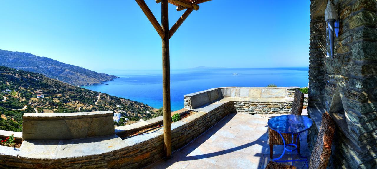 Agia Eleousa Aegean Castle Andros - Adults Onlyアパートホテル エクステリア 写真