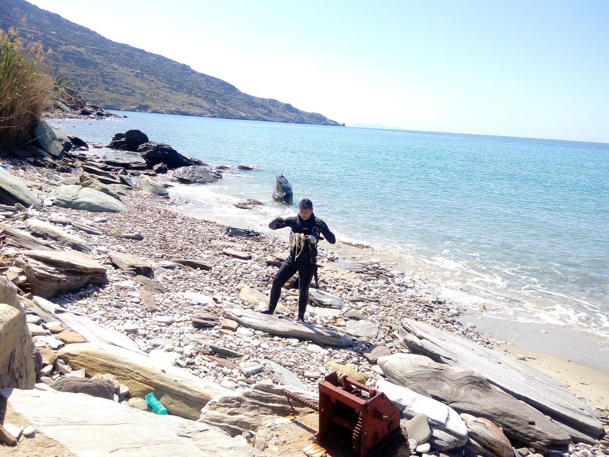 Agia Eleousa Aegean Castle Andros - Adults Onlyアパートホテル エクステリア 写真