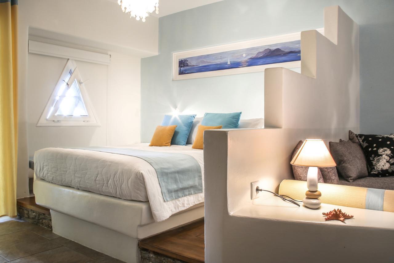 Agia Eleousa Aegean Castle Andros - Adults Onlyアパートホテル エクステリア 写真