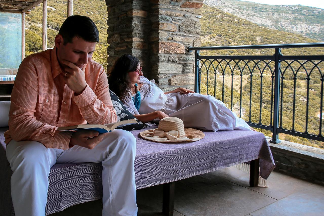 Agia Eleousa Aegean Castle Andros - Adults Onlyアパートホテル エクステリア 写真