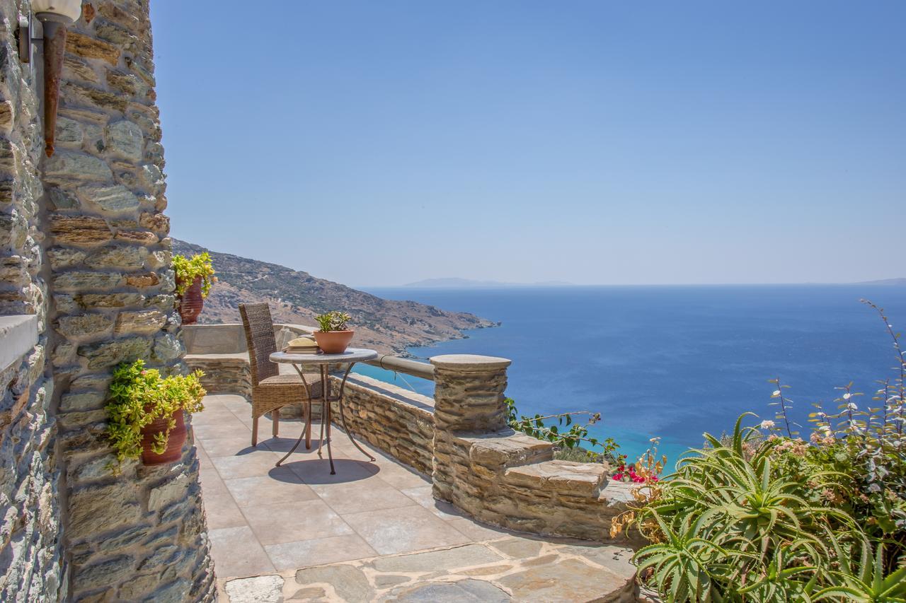 Agia Eleousa Aegean Castle Andros - Adults Onlyアパートホテル エクステリア 写真