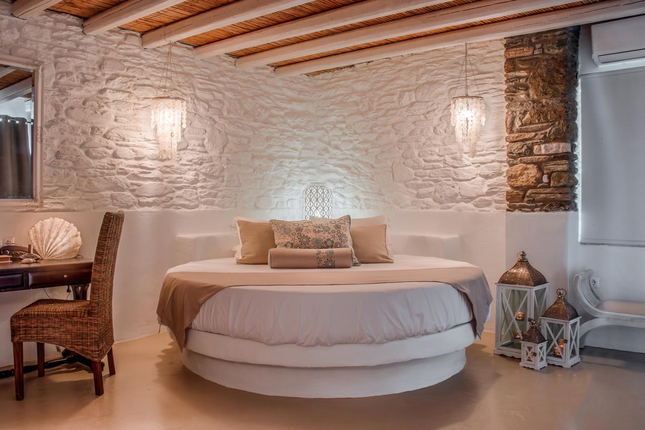 Agia Eleousa Aegean Castle Andros - Adults Onlyアパートホテル エクステリア 写真